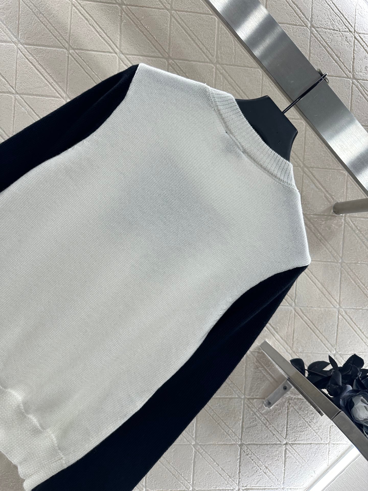 25fw new raglan bow wool knitted sweater