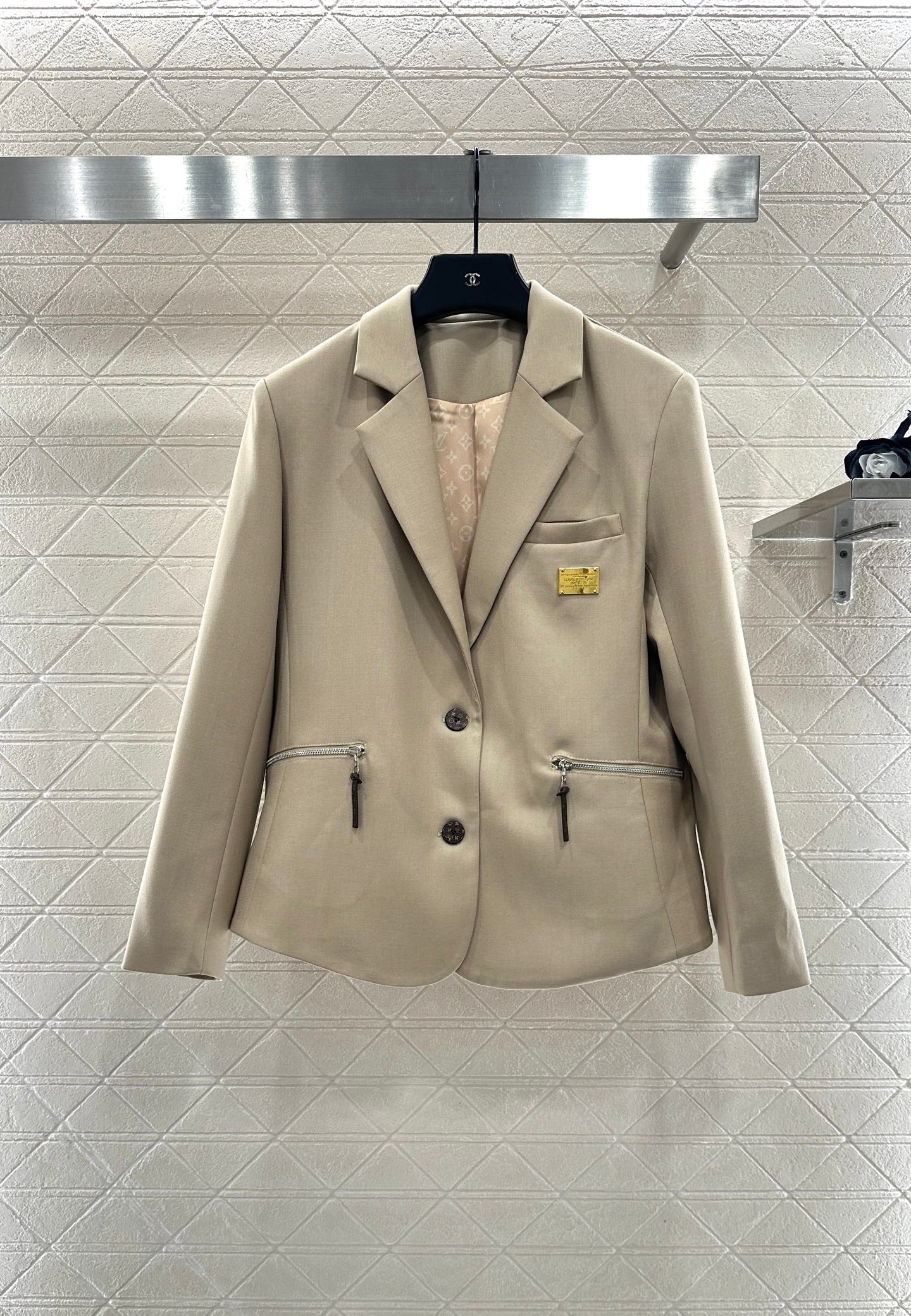 Collar suit jacket