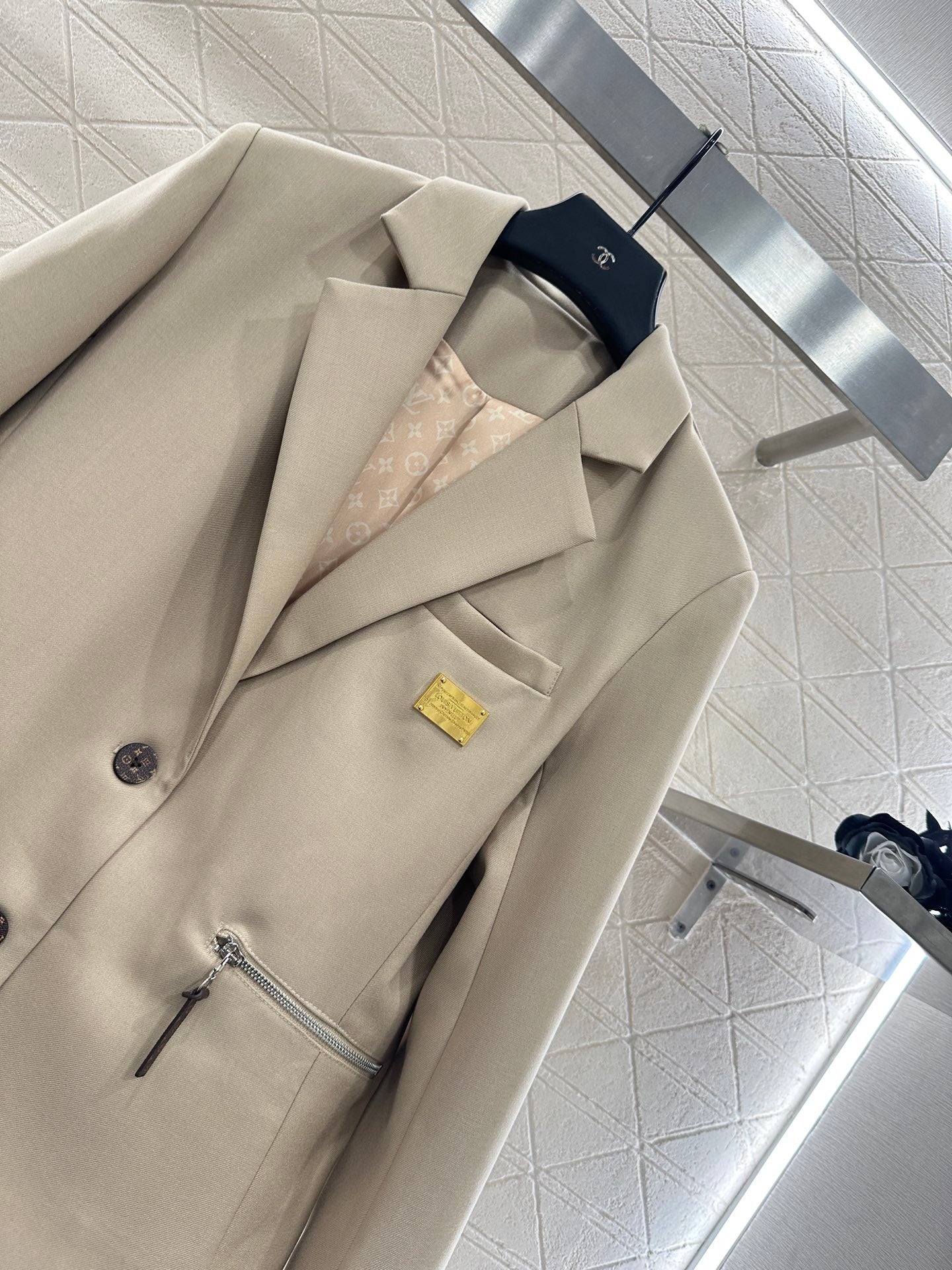 Collar suit jacket