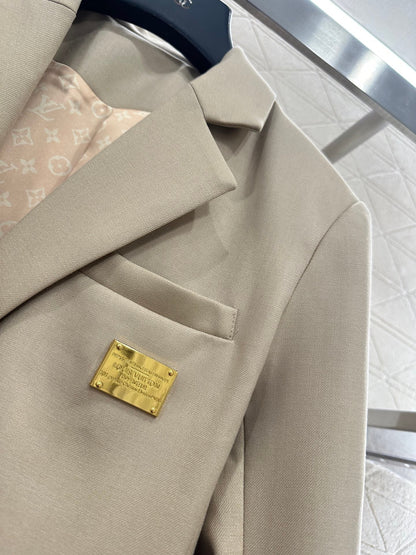 Collar suit jacket