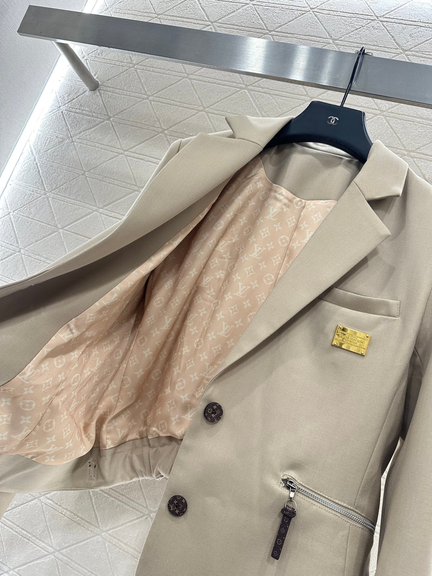 Collar suit jacket