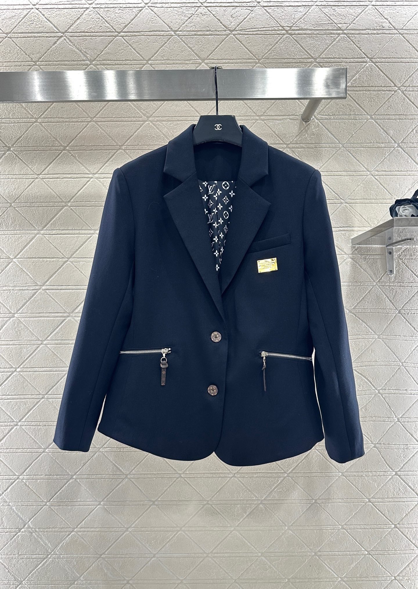 Collar suit jacket
