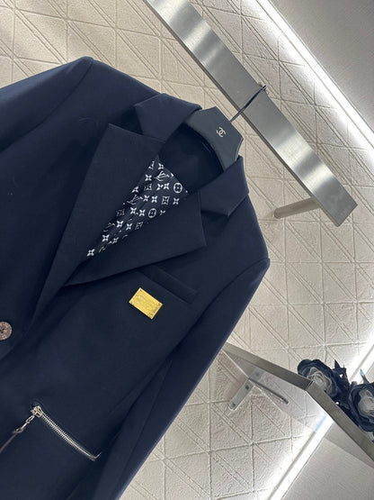 Collar suit jacket