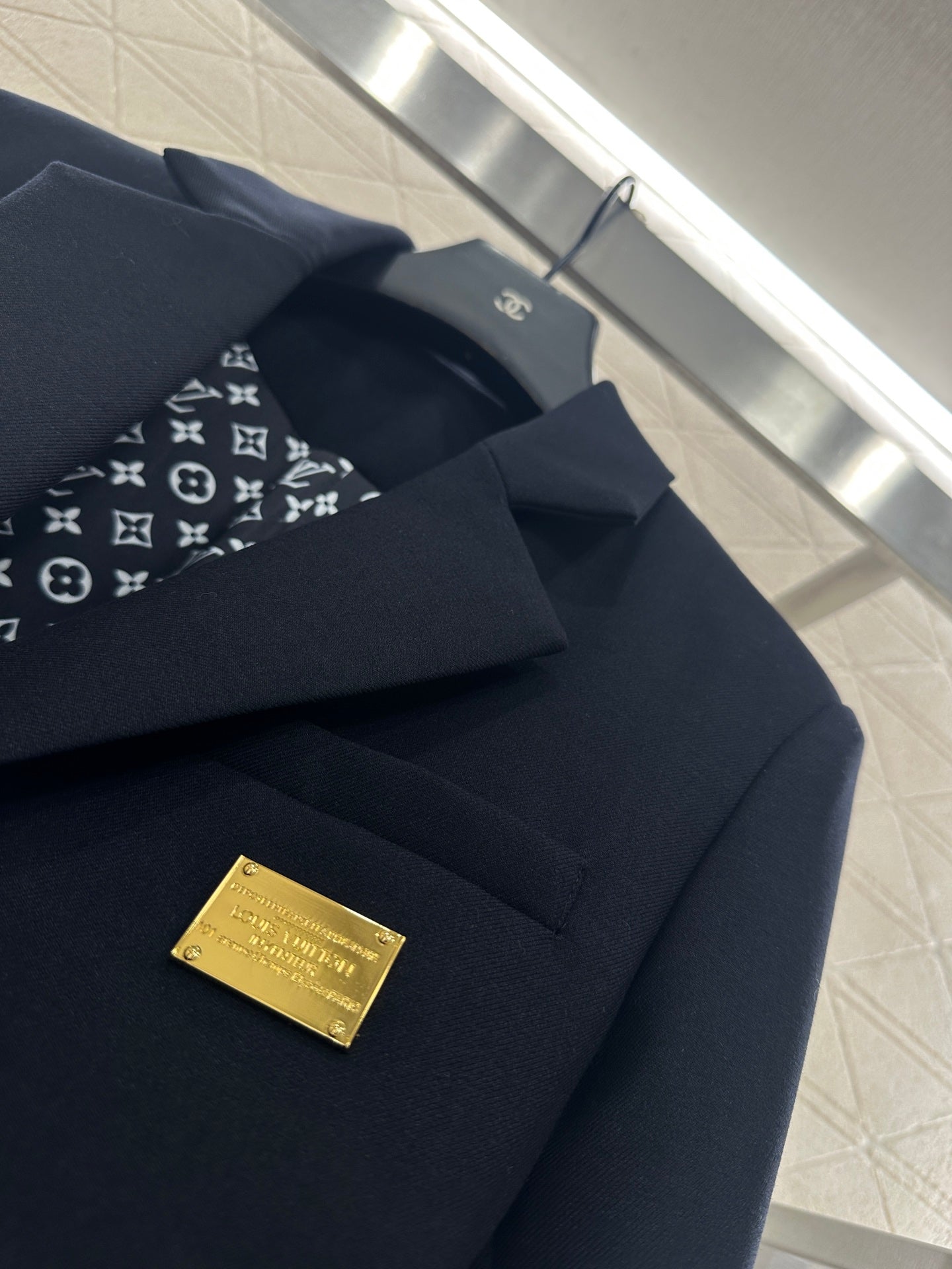 Collar suit jacket