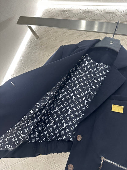 Collar suit jacket
