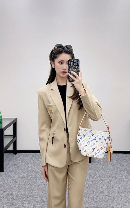 Collar suit jacket