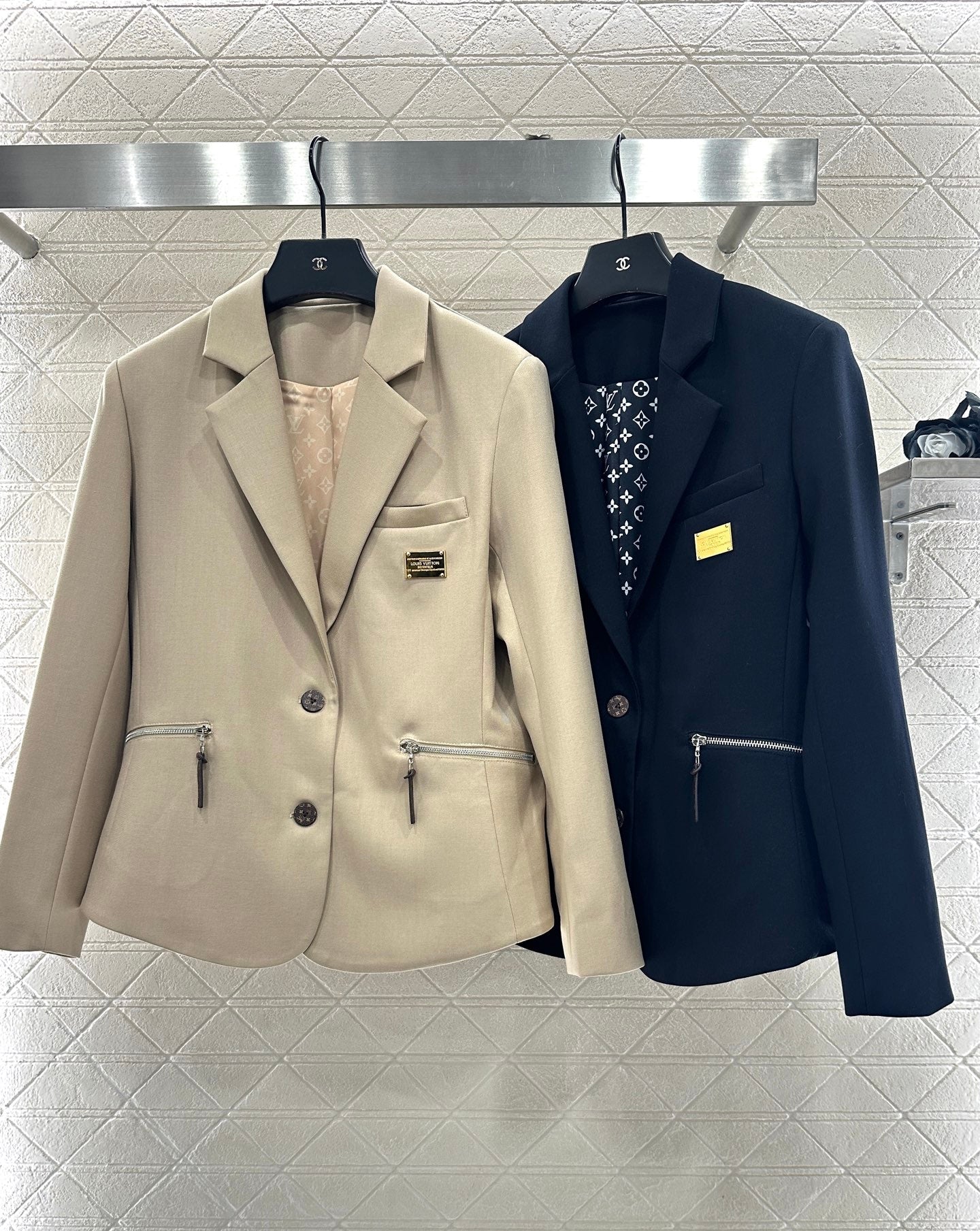 Collar suit jacket