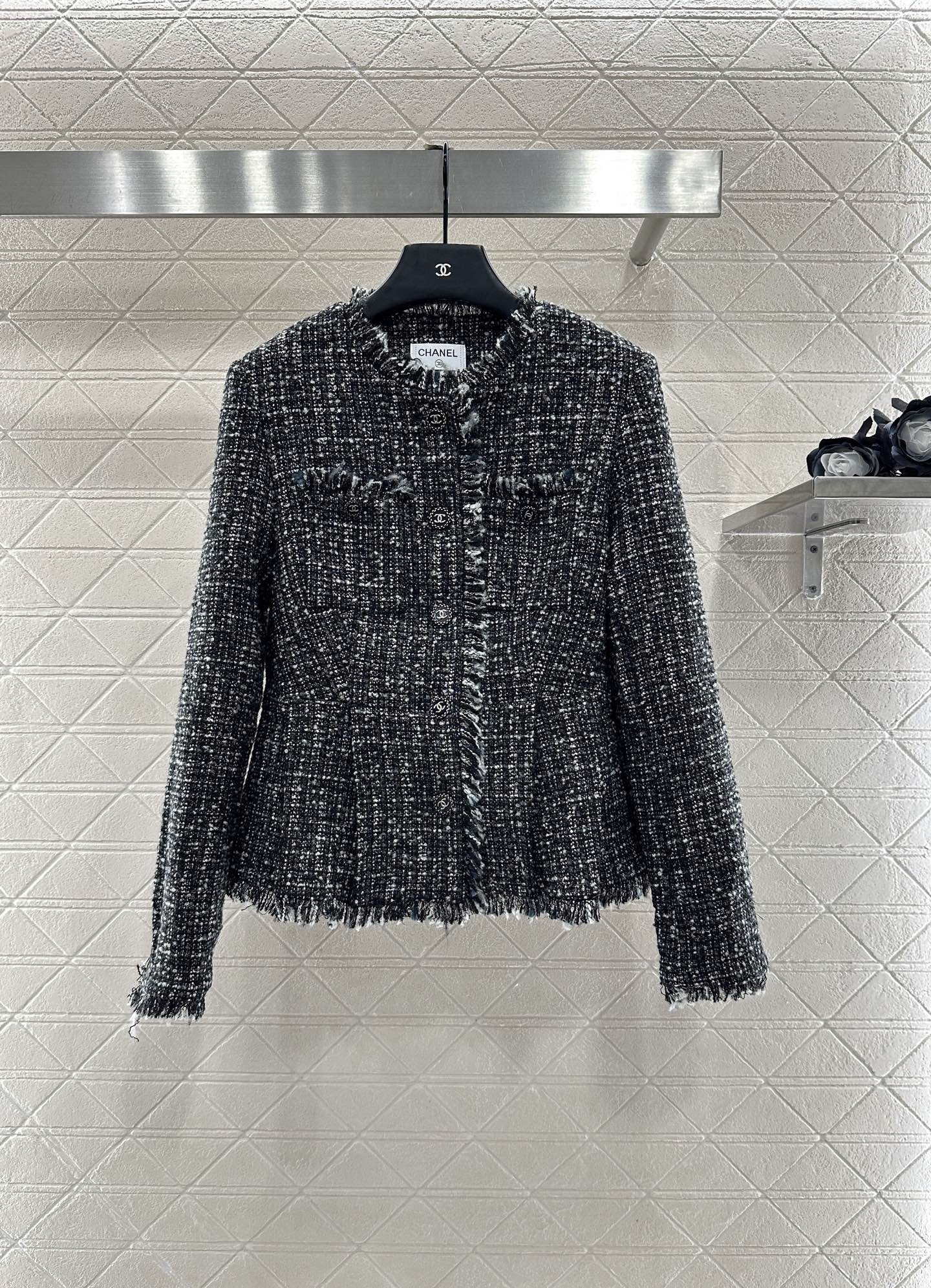 Tassel wool jacket