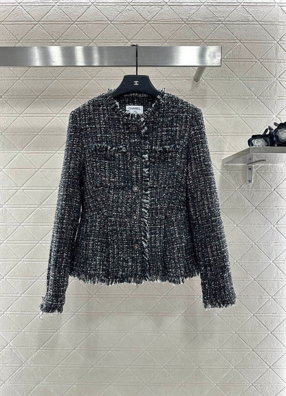 Tassel wool jacket