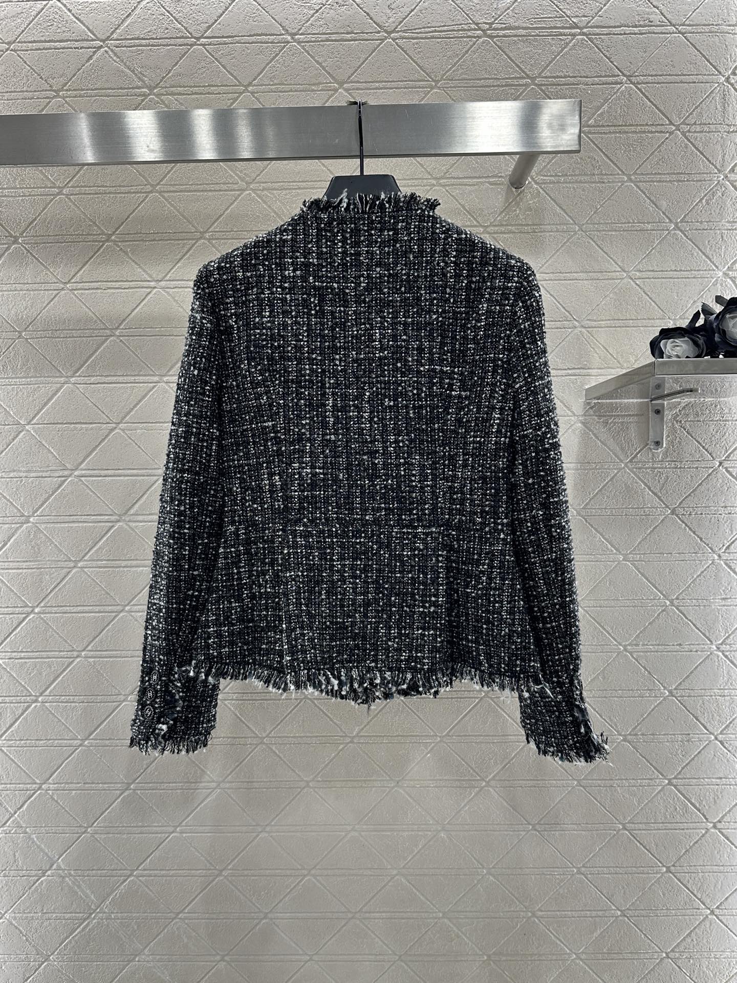Tassel wool jacket