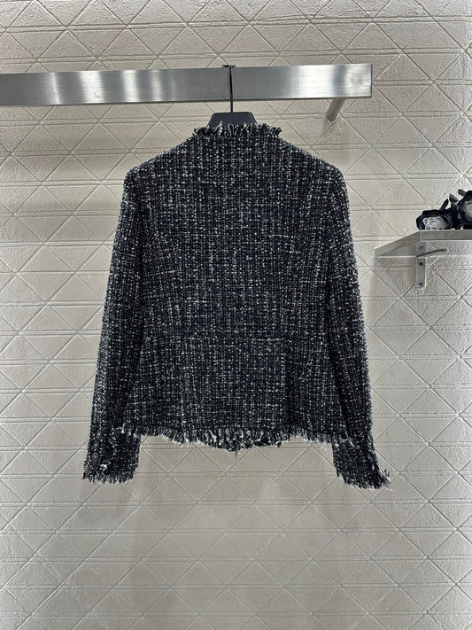 Tassel wool jacket