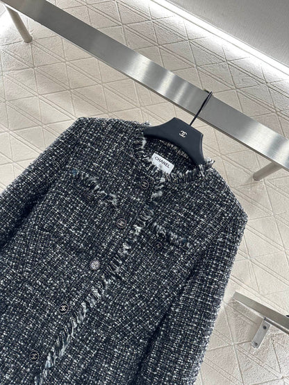 Tassel wool jacket