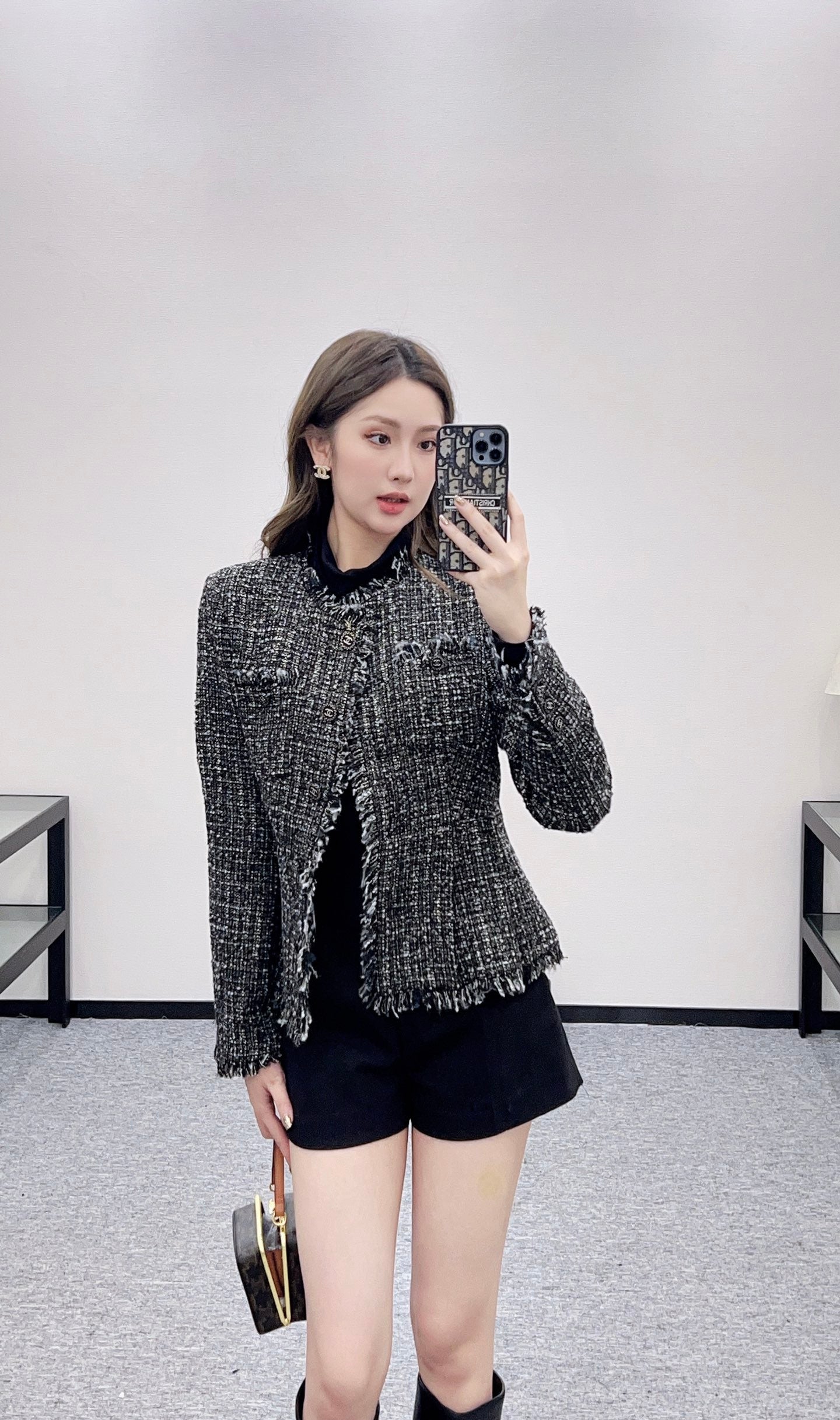 Tassel wool jacket