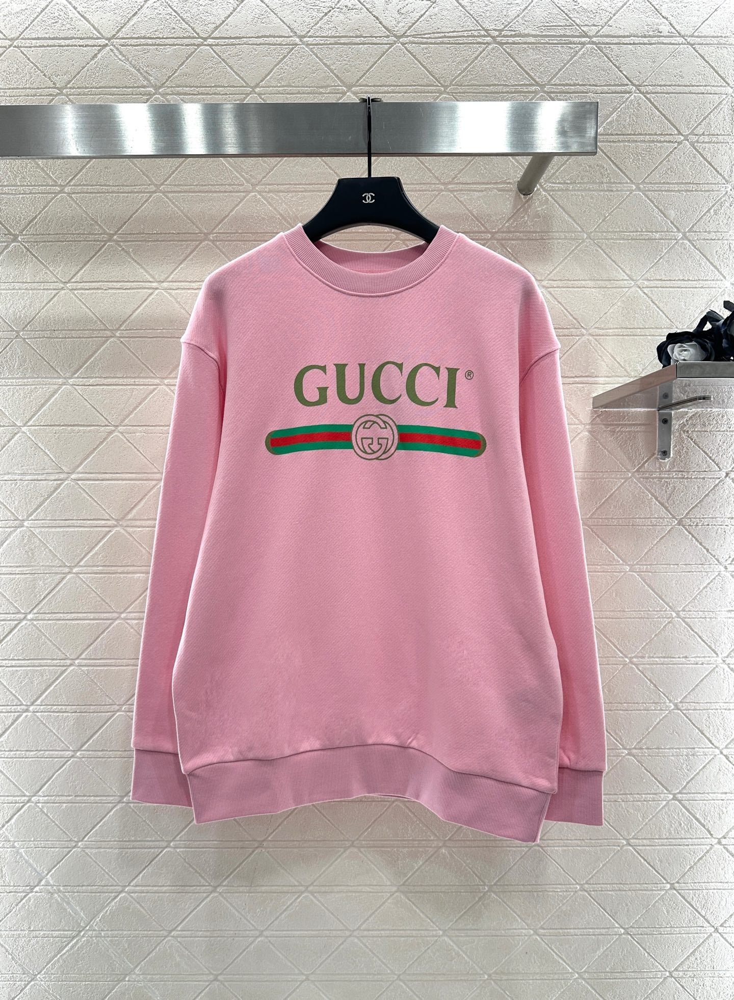 Letter Crew Neck Sweatshirt