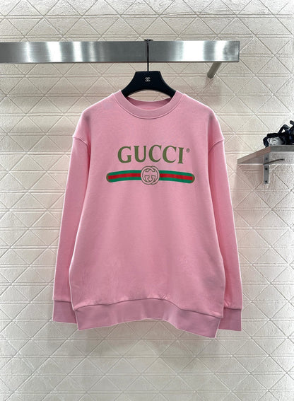Letter Crew Neck Sweatshirt