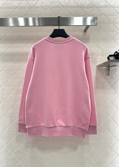 Letter Crew Neck Sweatshirt