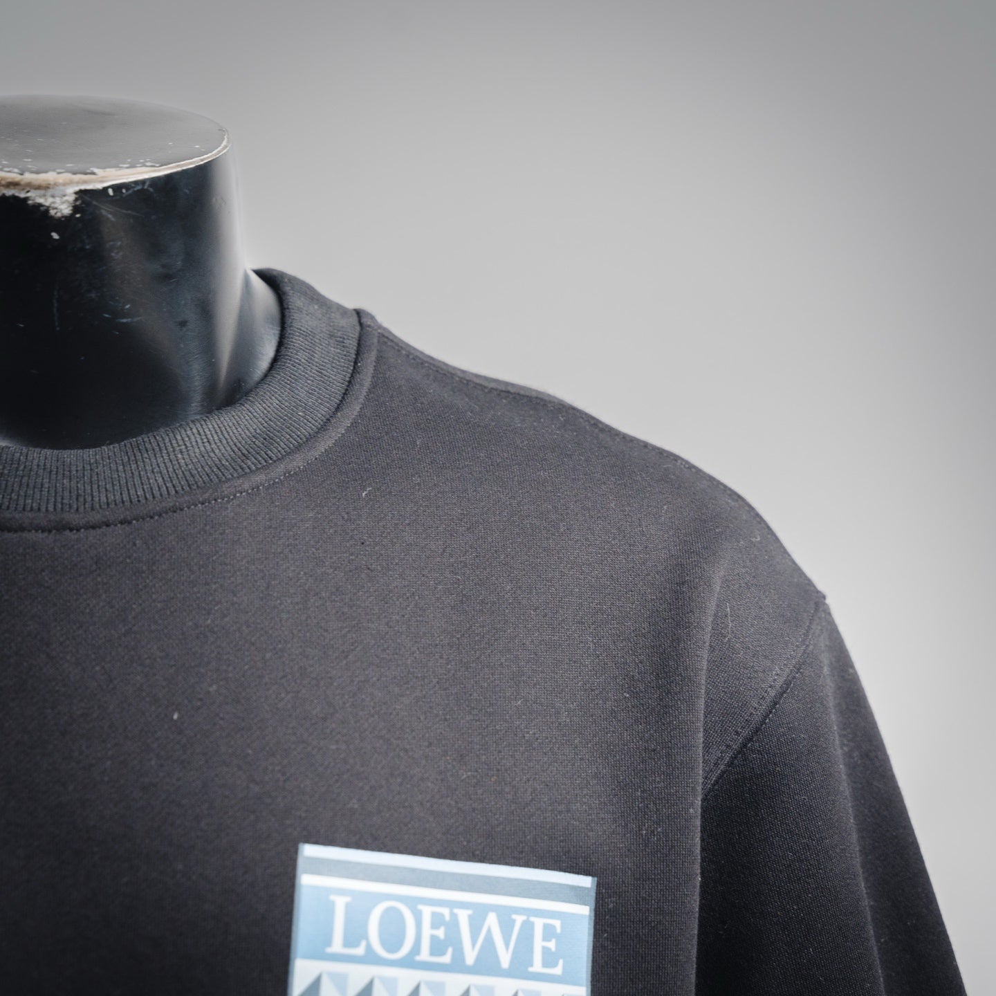 Loe 25fw printed sweatshirt