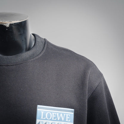 Loe 25fw printed sweatshirt