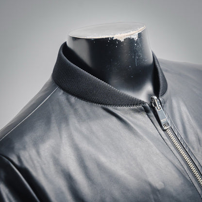 Pra 25fw leather jacket