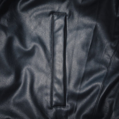 Pra 25fw leather jacket