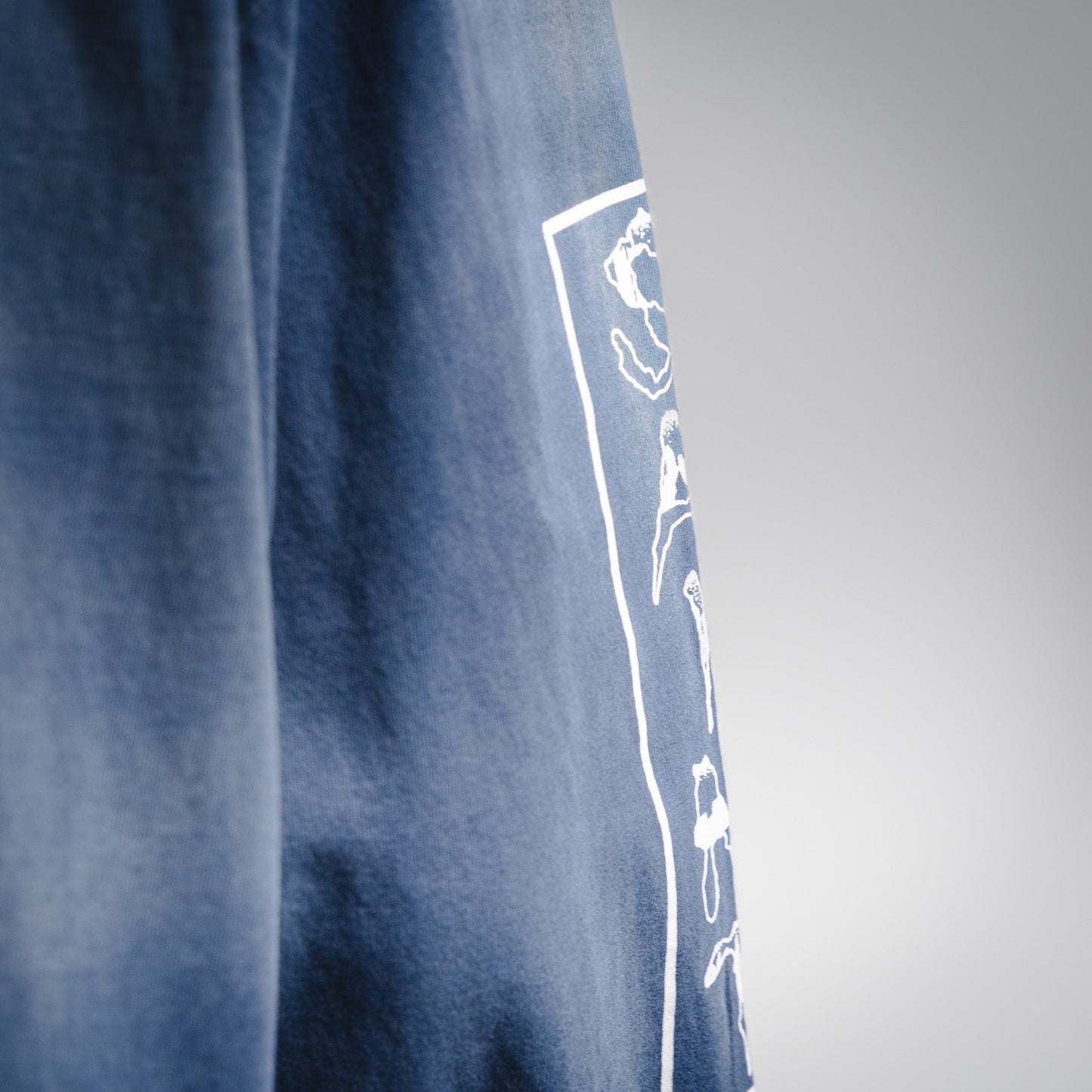 Saint 25fw printed sweatshirt