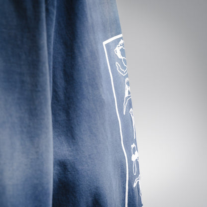 Saint 25fw printed sweatshirt