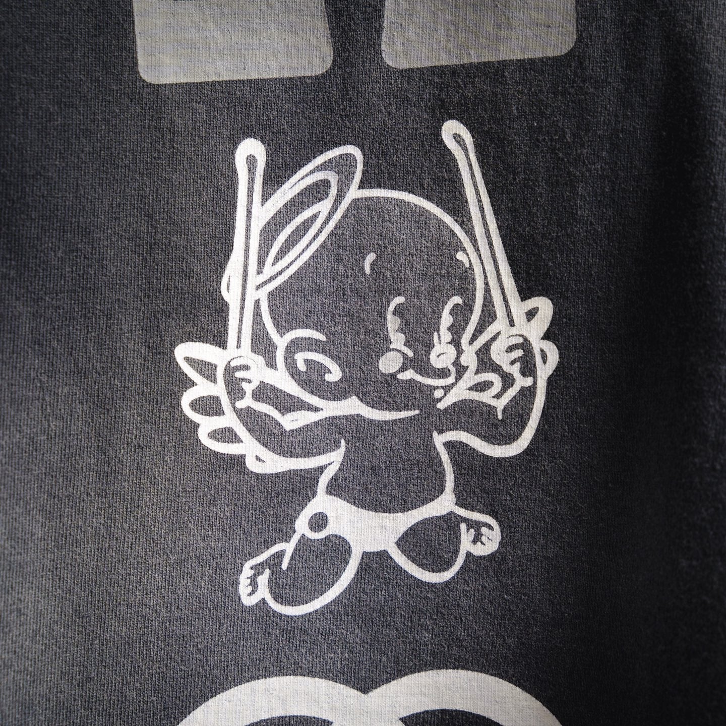 Saint 25fw printed sweatshirt