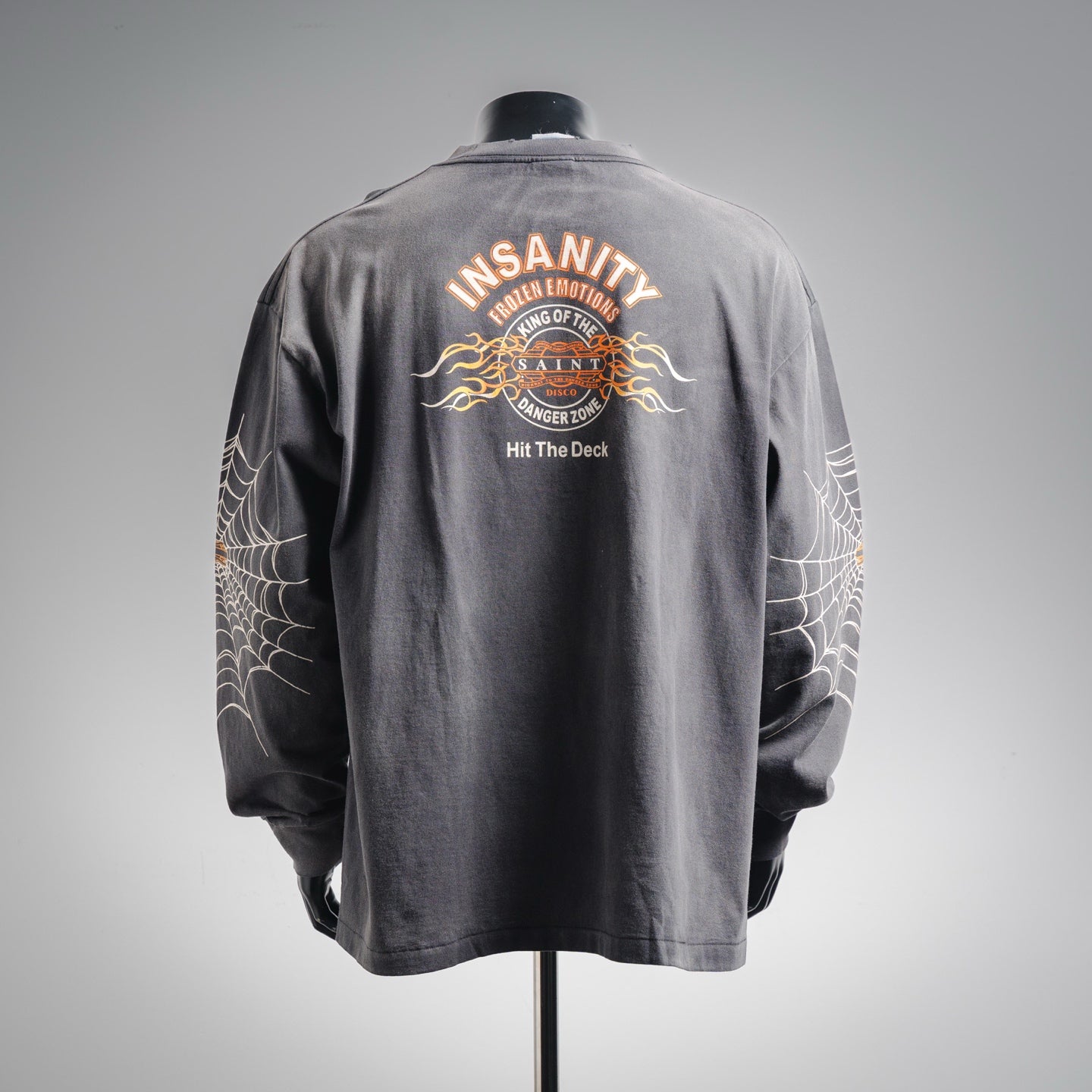 Saint 25fw printed sweatshirt