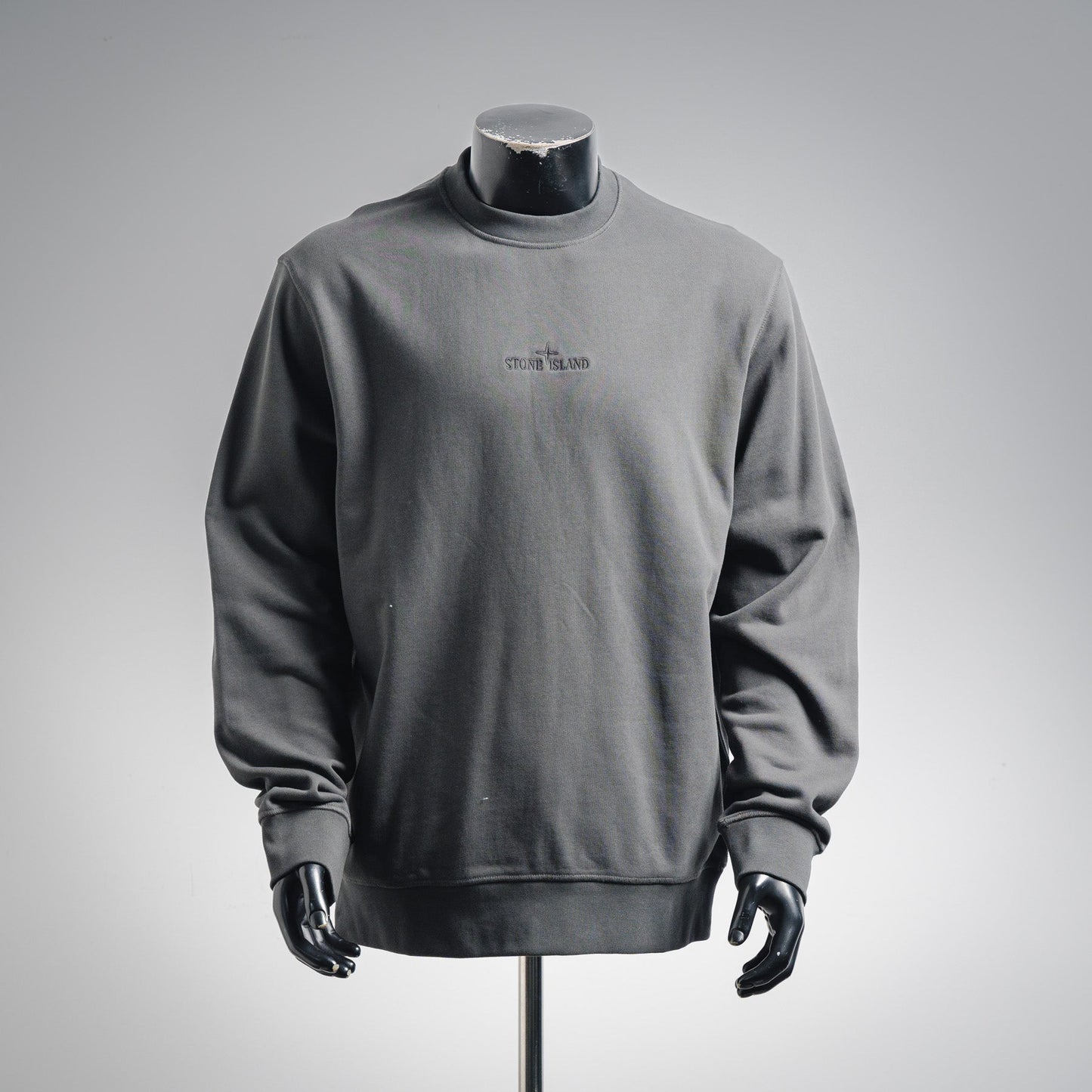 Stone 25fw embroidered sweatshirt