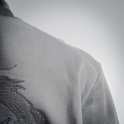 Stone 25fw embroidered sweatshirt