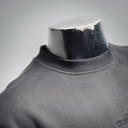 Stone 25fw embroidered sweatshirt