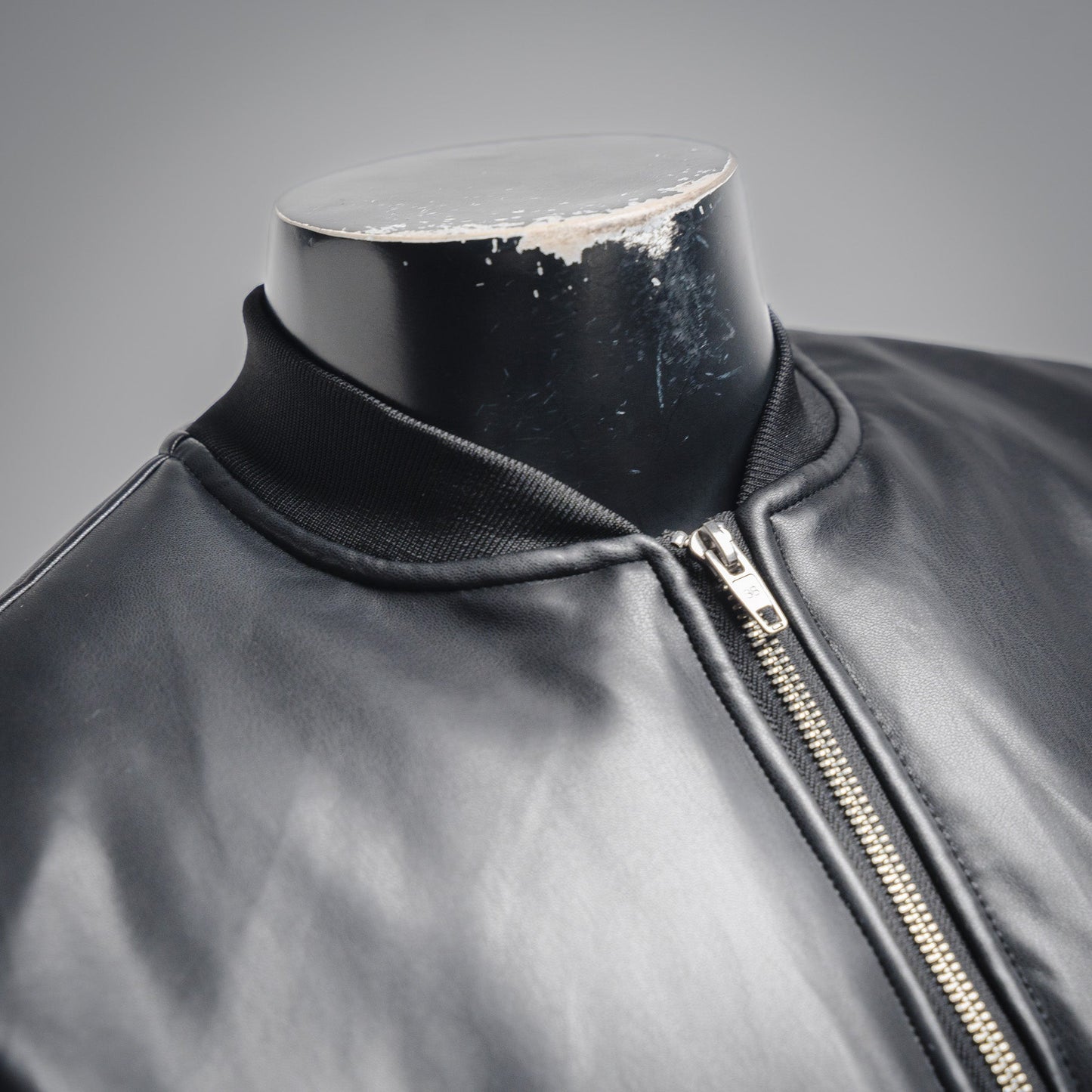 Balen 25fw leather jacket
