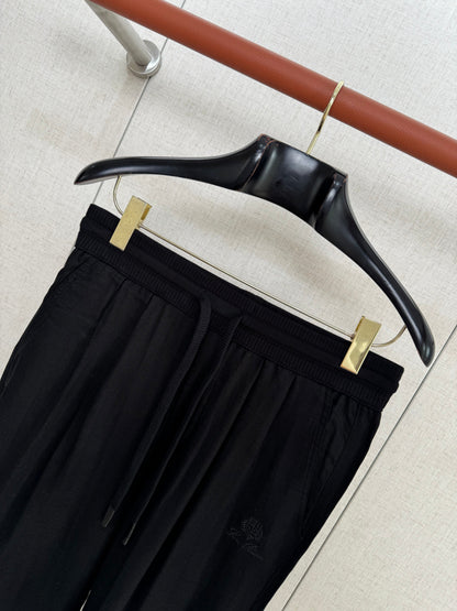 Loro 25fw embroidered pants