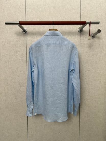 Loro 25fw linen shirt