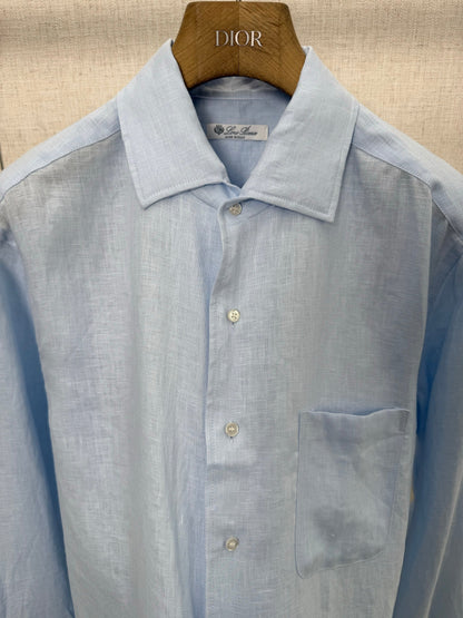 Loro 25fw linen shirt