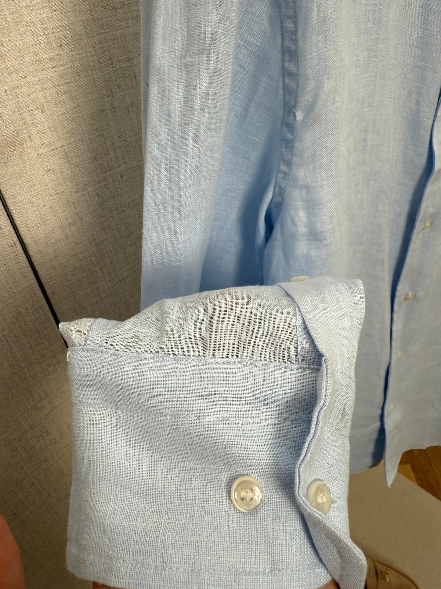 Loro 25fw linen shirt