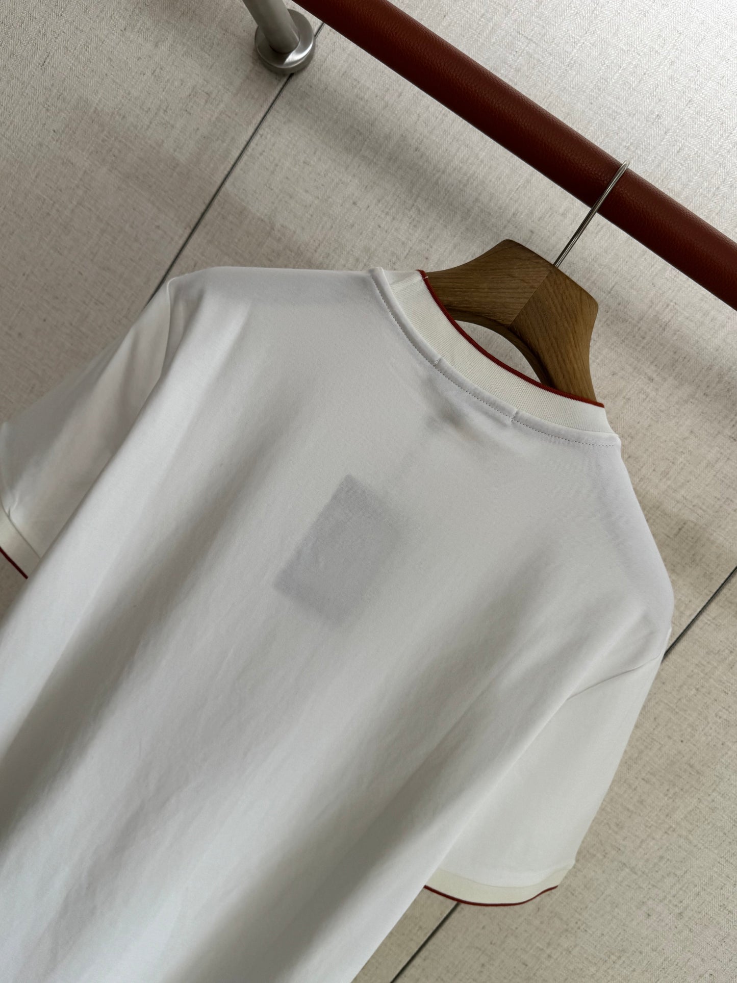 Loro 25fw embroidered t-shirt