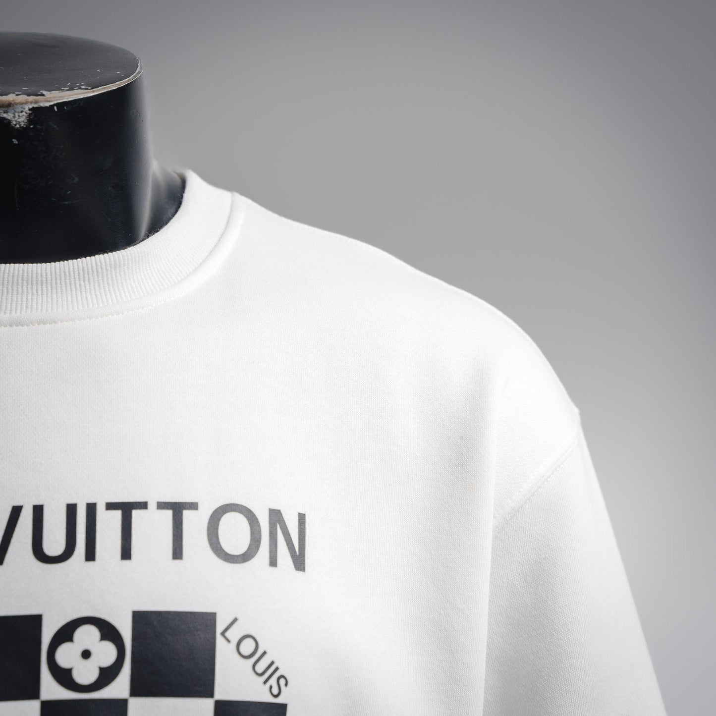 Louis 25fw printed sweatshirt