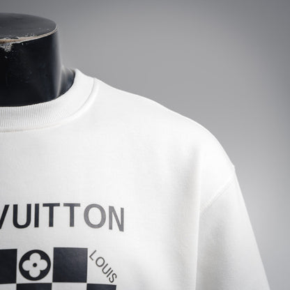 Louis 25fw printed sweatshirt