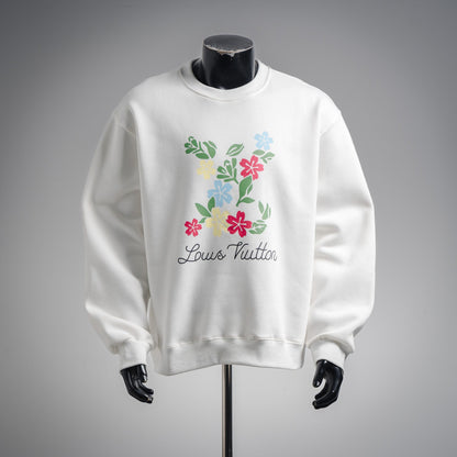 Louis 25fw printed sweatshirt