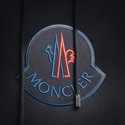 Mon 25fw embroidered hoodie