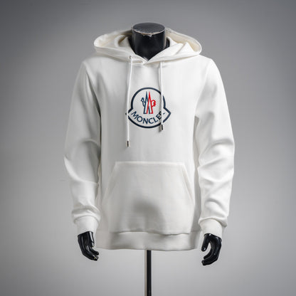 Mon 25fw embroidered hoodie