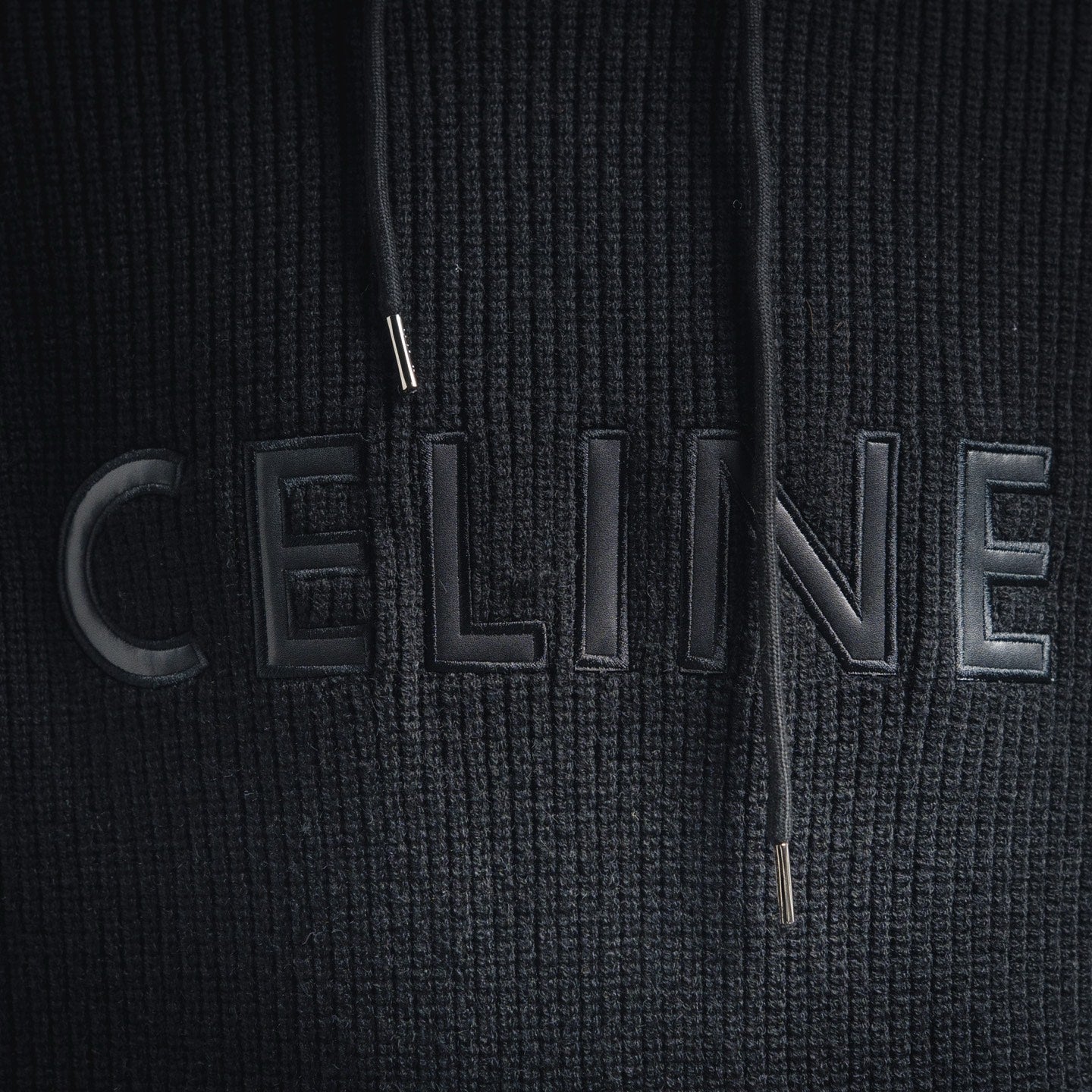 Cel 25fw embroidered hoodie