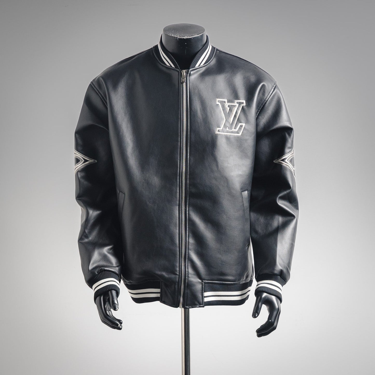 Louis 25fw leather jacket