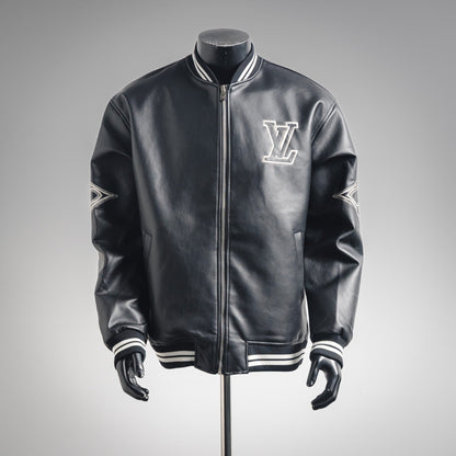 Louis 25fw leather jacket