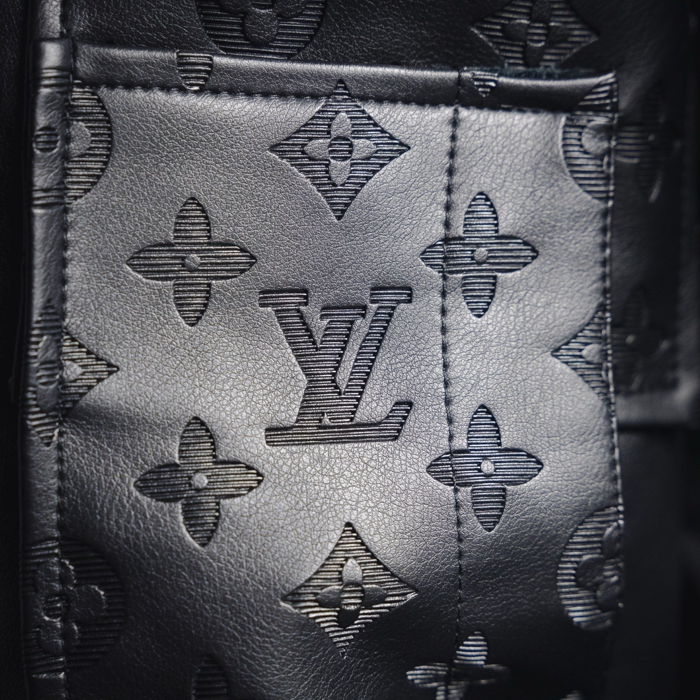 Louis 25fw leather jacket