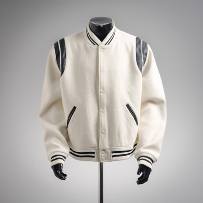 Saint 25fw splicing jacket