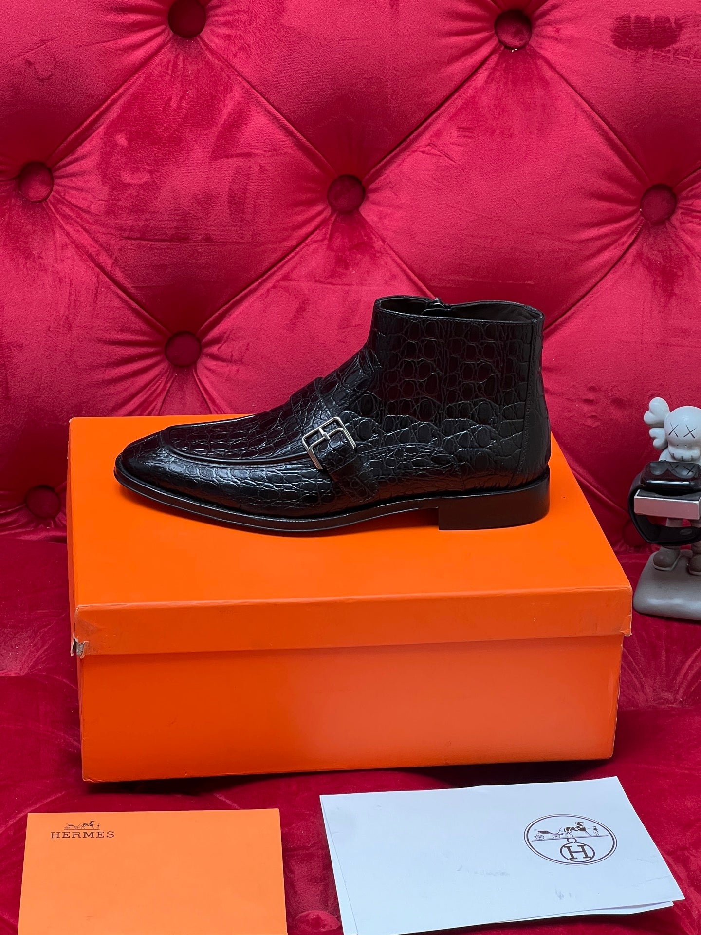 Herm leather shoes