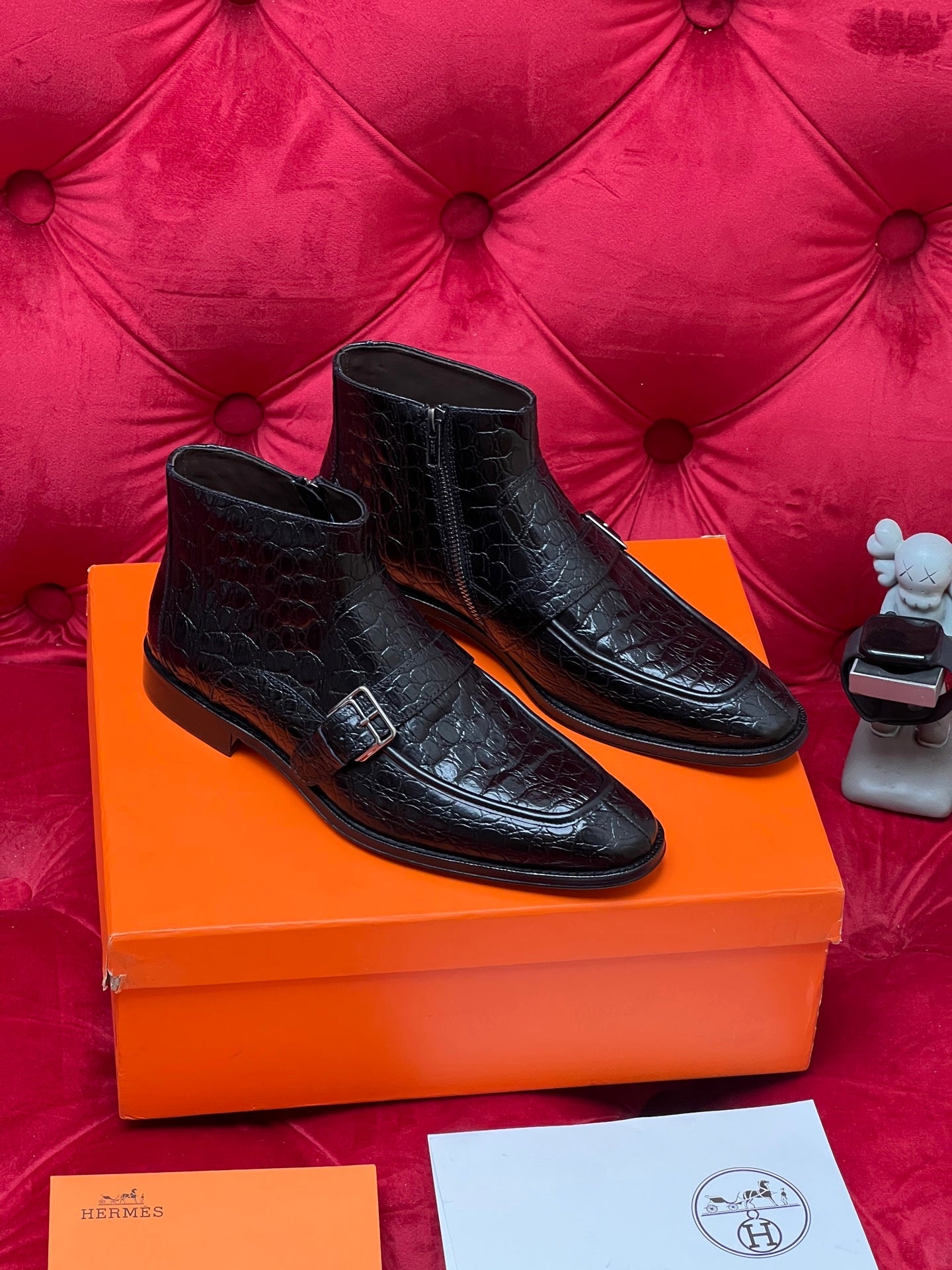 Herm leather shoes