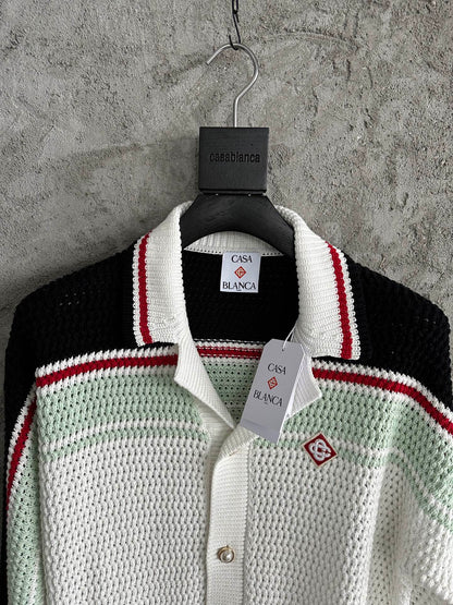 Casablan knitted shirt